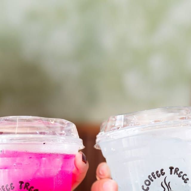 Sodas italianas en vasos de Coffee Trece